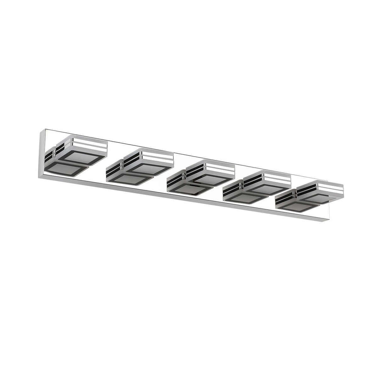 Modern Bathroom Vanity Lighting 5-Light LED Vanity Lights Wall Lights