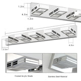 Modern Bathroom Vanity Lighting 5-Light LED Vanity Lights Wall Lights