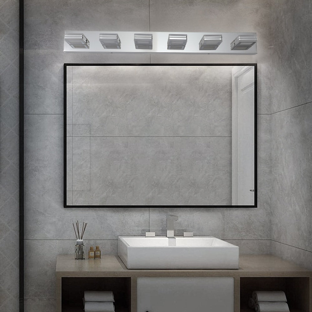 Modern Bathroom Vanity Lighting 5-Light LED Vanity Lights Wall Lights