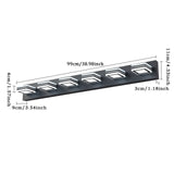 Modern Bathroom Vanity Lighting 5-Light LED Vanity Lights Wall Lights
