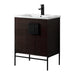 Modern Bathroom Vanity Set, Vireous China Sink Top 30"