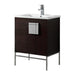 Modern Bathroom Vanity Set, Vireous China Sink Top 30"