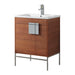 Modern Bathroom Vanity Set, Vireous China Sink Top 30"