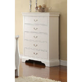 Modern Bedroom Chest Of Drawers White Color Drawers Tall Chest Plywood