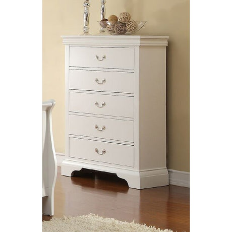 Modern Bedroom Chest Of Drawers White Color Drawers Tall Chest Plywood