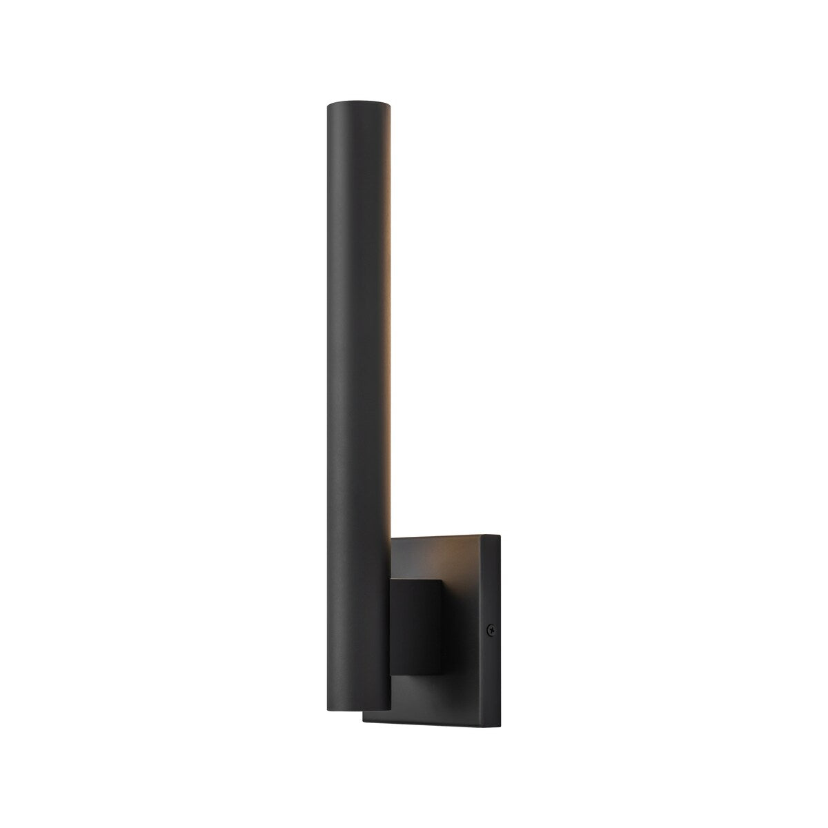 Modern Black Metal Linear Wall Light Integrated LED 3000K IP54 Waterproof Outdoor Wall Sconce