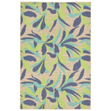 Liora Manne Modern Blossom Outdoor Rug (7'10) - 7'10