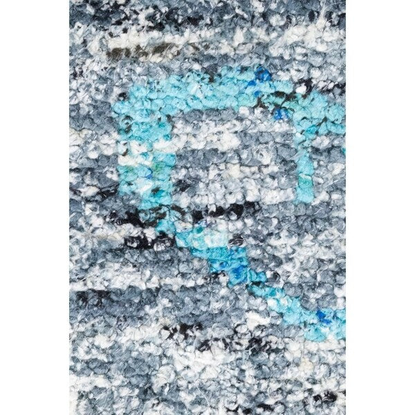 Modern Blue Area Rug - 10' 2" x 13' 10"