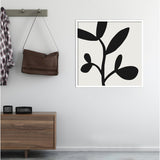 Modern Botanical Neutral Abstract 2 by The Creative Bunch Studio Framed Wall Art Print