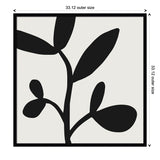 Modern Botanical Neutral Abstract 2 by The Creative Bunch Studio Framed Wall Art Print