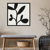 Modern Botanical Neutral Abstract 2 by The Creative Bunch Studio Framed Wall Art Print