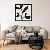 Modern Botanical Neutral Abstract 2 by The Creative Bunch Studio Framed Wall Art Print