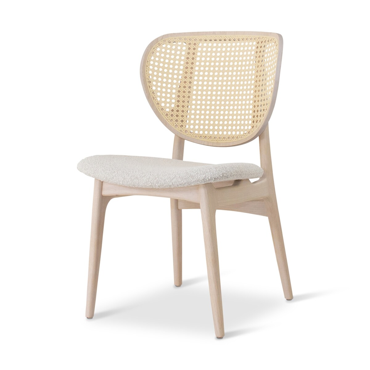 Modern Brazilian - Joelma - Cane Side Chair