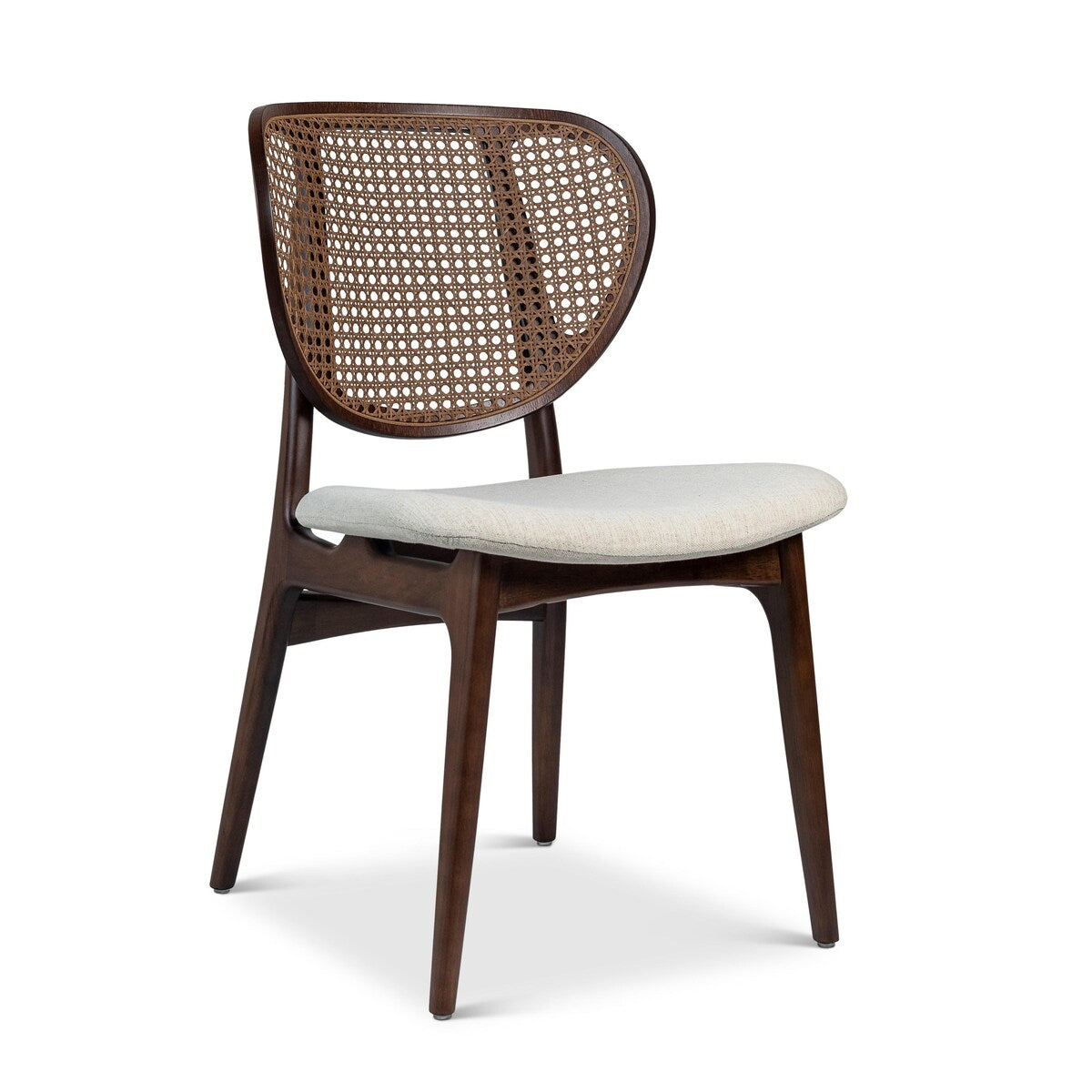 Modern Brazilian - Joelma - Cane Side Chair