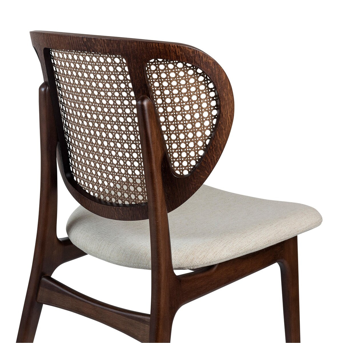 Modern Brazilian - Joelma - Cane Side Chair