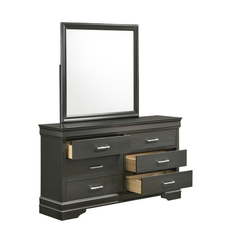 Modern Brooklyn 6 Drawer Dresser made with Wood
