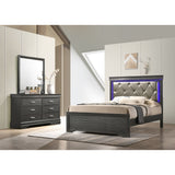 Modern Brooklyn 6 Drawer Dresser made with Wood