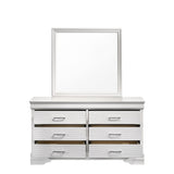 Modern Brooklyn 6 Drawer Dresser made with Wood
