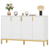 Modern Buffet Storage Cabinet, 55 Inch Sideboard Cabinet with Doors for Living Rom, Dining Room