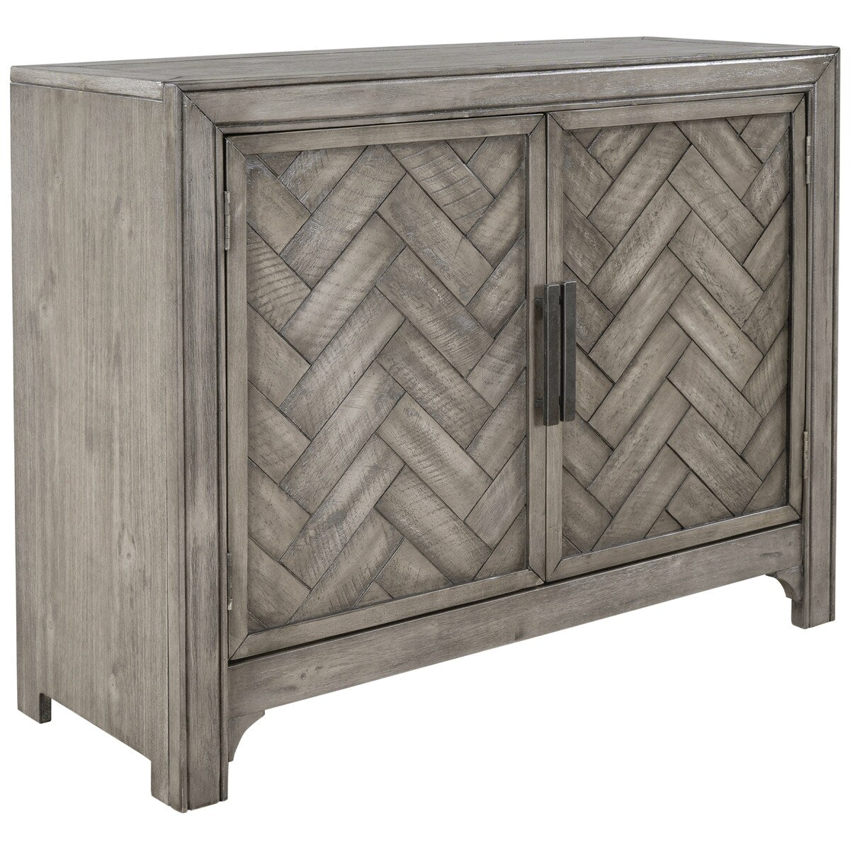 Modern Cabinets with Unique Design Doors with 1 Adjustable Shelves