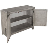 Modern Cabinets with Unique Design Doors with 1 Adjustable Shelves
