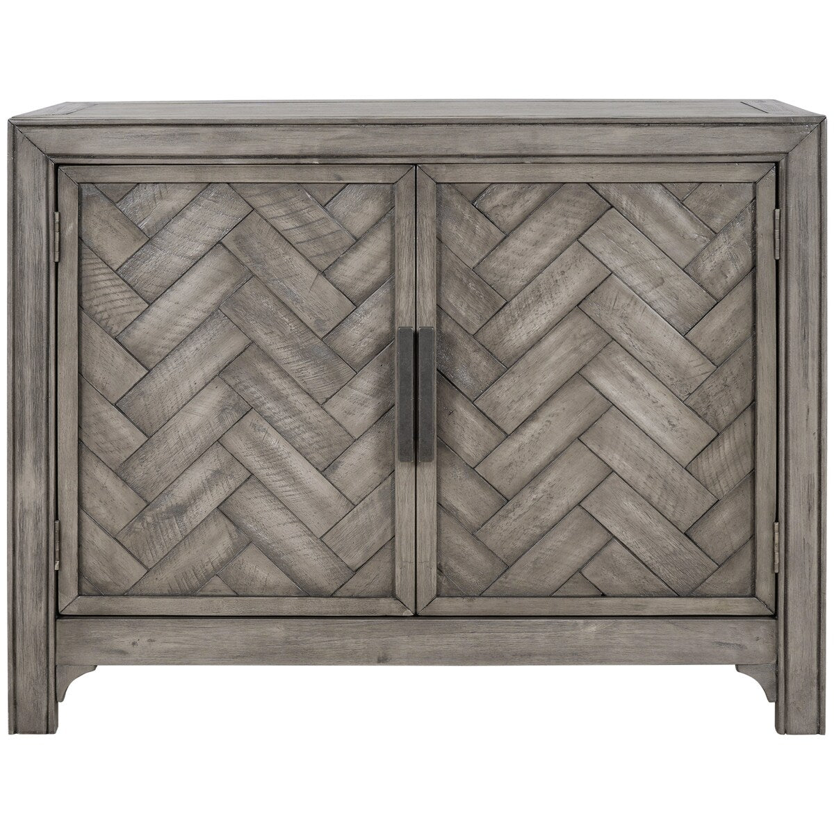 Modern Cabinets with Unique Design Doors with 1 Adjustable Shelves
