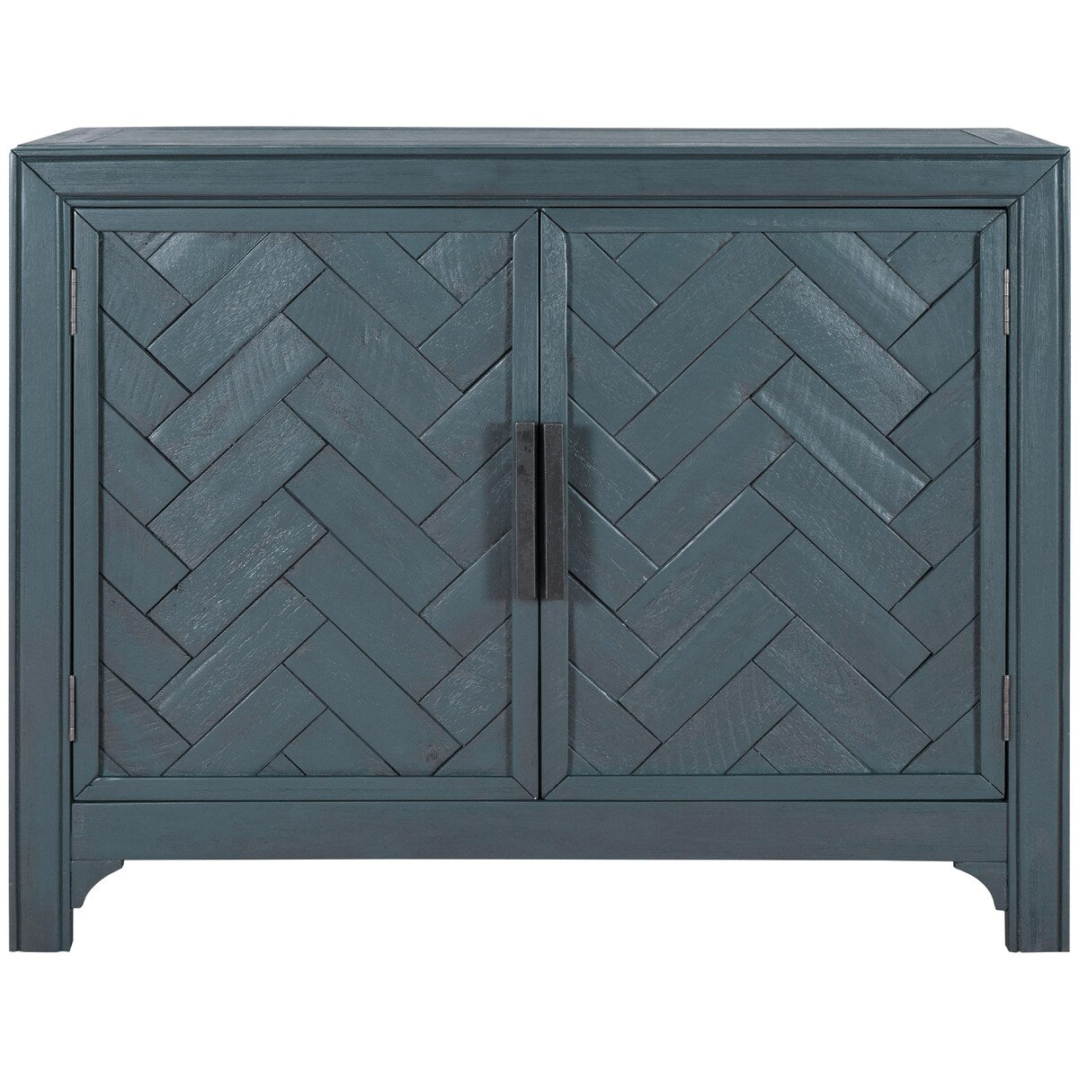 Modern Cabinets with Unique Design Doors with 1 Adjustable Shelves