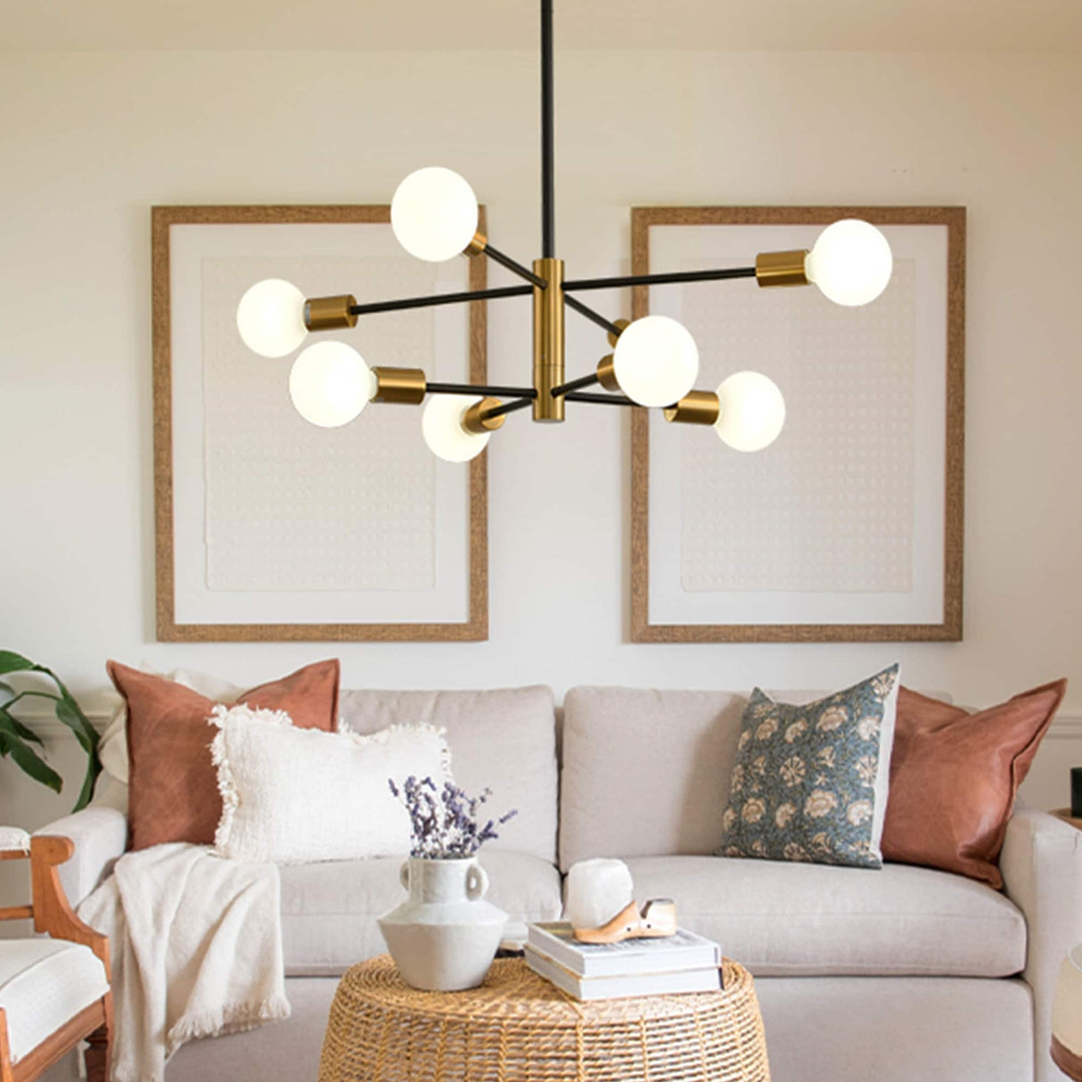 Modern Chandelier Sputnik Chandelier Ceiling Light