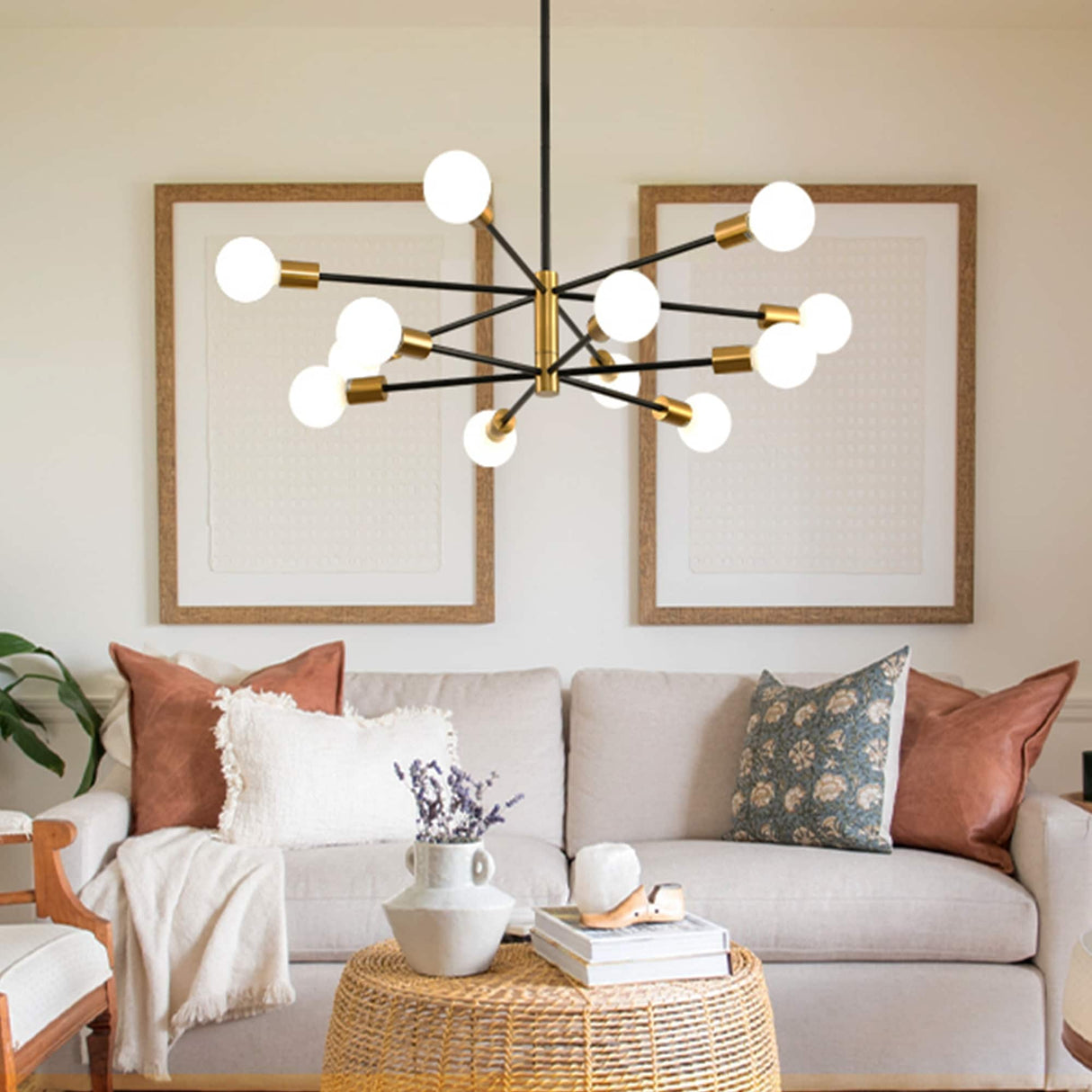 Modern Chandelier Sputnik Chandelier Ceiling Light