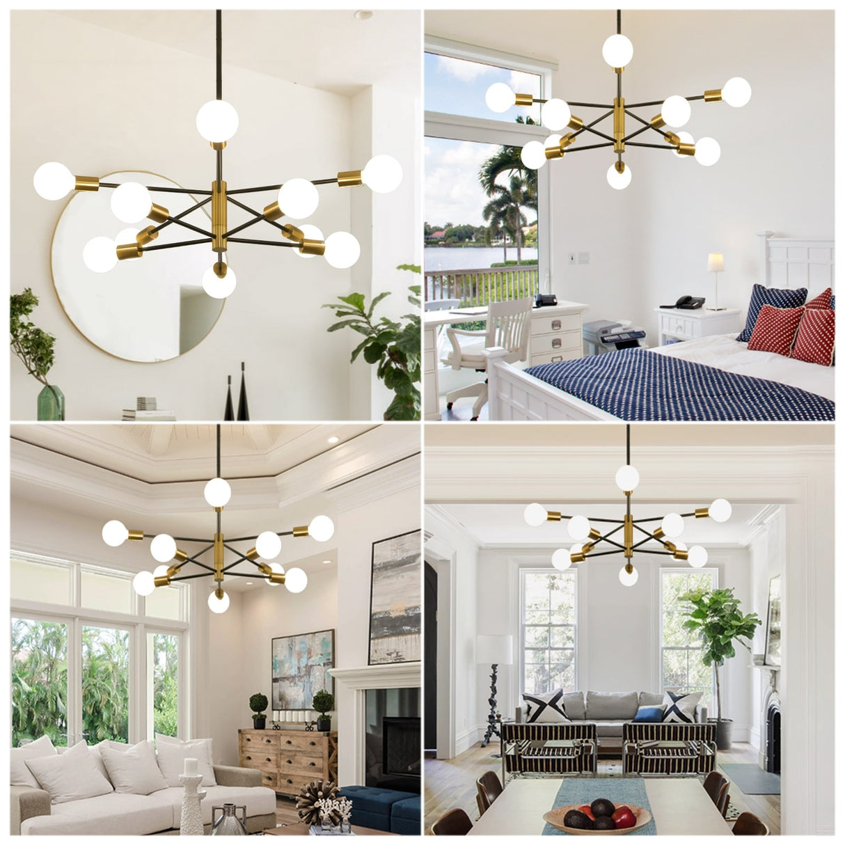 Modern Chandelier Sputnik Chandelier Ceiling Light