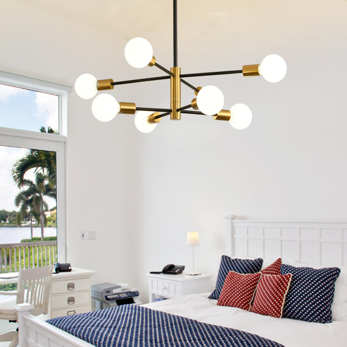 Modern Chandelier Sputnik Chandelier Ceiling Light