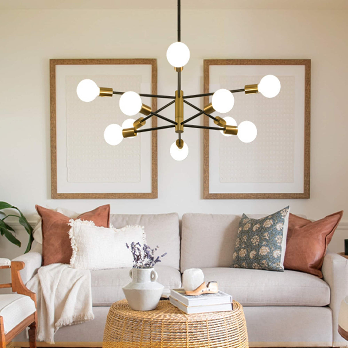 Modern Chandelier Sputnik Chandelier Ceiling Light