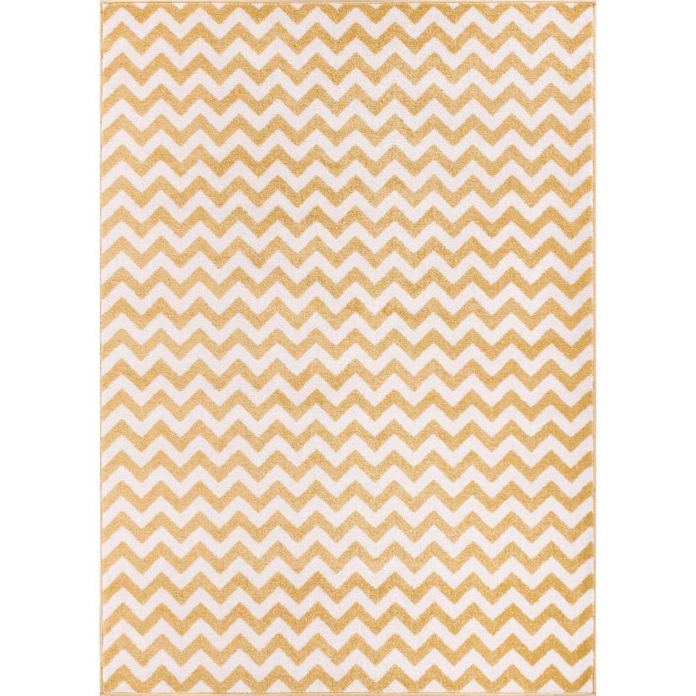 Well Woven Modern Chevron Geometric Zigzag Stripe Area Rug - 7'10 x 10'6 - 7'10 x 10'6