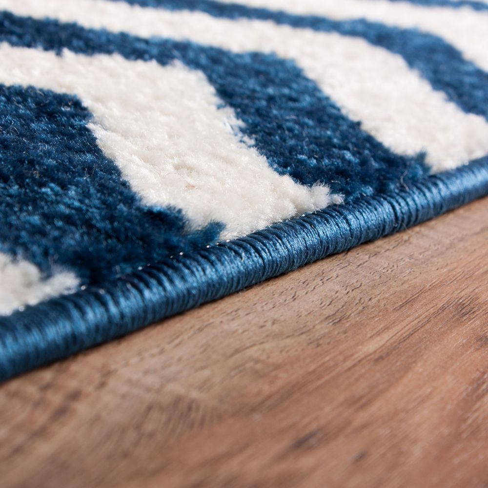 Well Woven Modern Chevron Geometric Zigzag Stripe Area Rug - 7'10 x 10'6 - 7'10 x 10'6