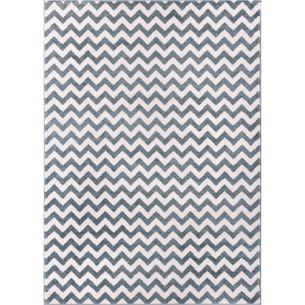 Well Woven Modern Chevron Geometric Zigzag Stripe Area Rug - 7'10 x 10'6 - 7'10 x 10'6
