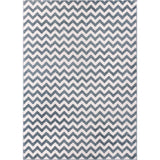 Well Woven Modern Chevron Geometric Zigzag Stripe Area Rug - 7'10 x 10'6 - 7'10 x 10'6