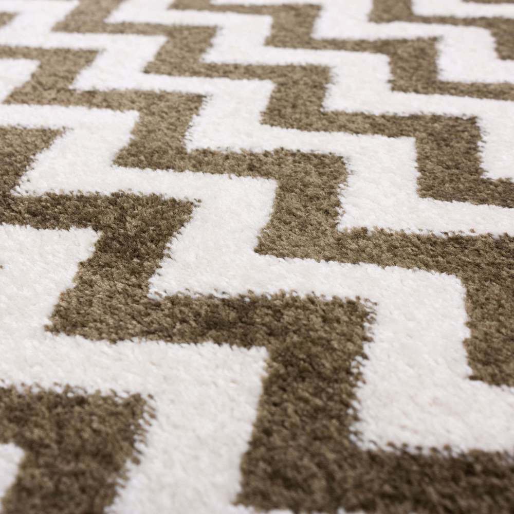 Well Woven Modern Chevron Geometric Zigzag Stripe Area Rug - 7'10 x 10'6 - 7'10 x 10'6