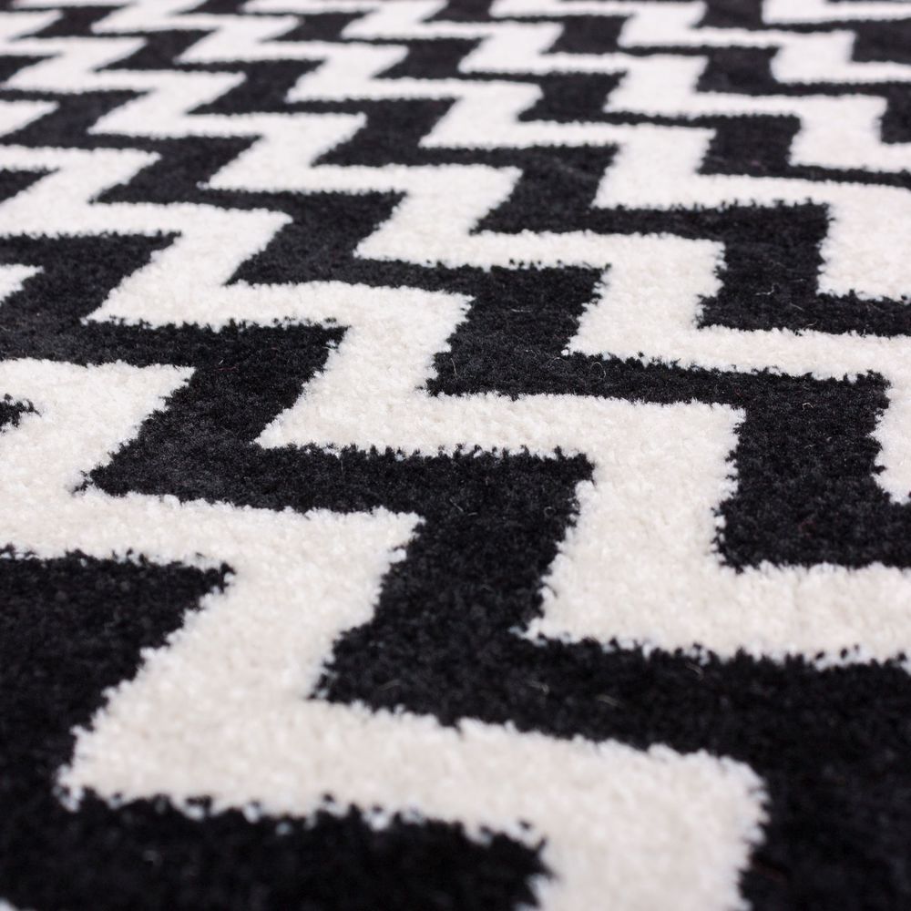 Well Woven Modern Chevron Geometric Zigzag Stripe Area Rug - 7'10 x 10'6 - 7'10 x 10'6