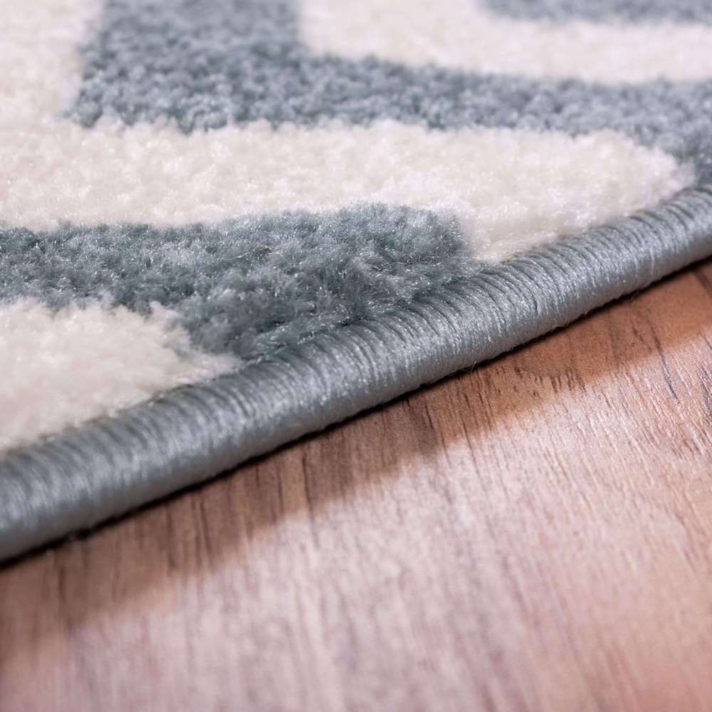 Well Woven Modern Chevron Geometric Zigzag Stripe Area Rug - 7'10 x 10'6 - 7'10 x 10'6