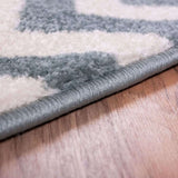 Well Woven Modern Chevron Geometric Zigzag Stripe Area Rug - 7'10 x 10'6 - 7'10 x 10'6