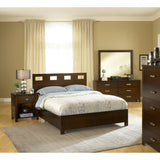 Modern Chocolate Brown 5-drawer Chest