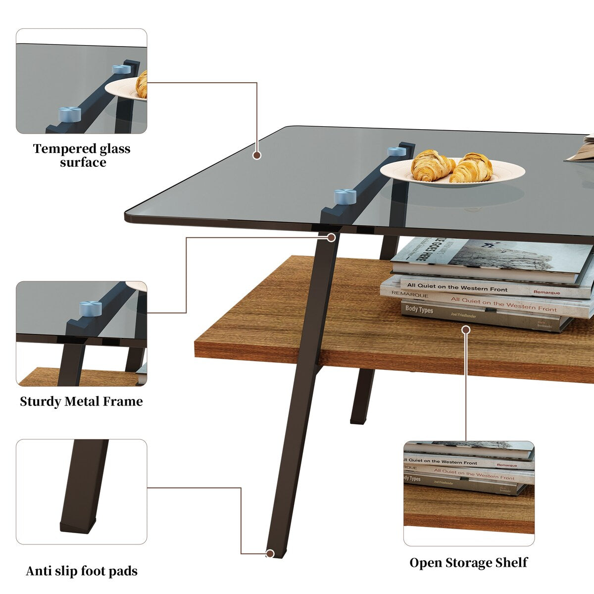 Modern Coffee Table for Living Room