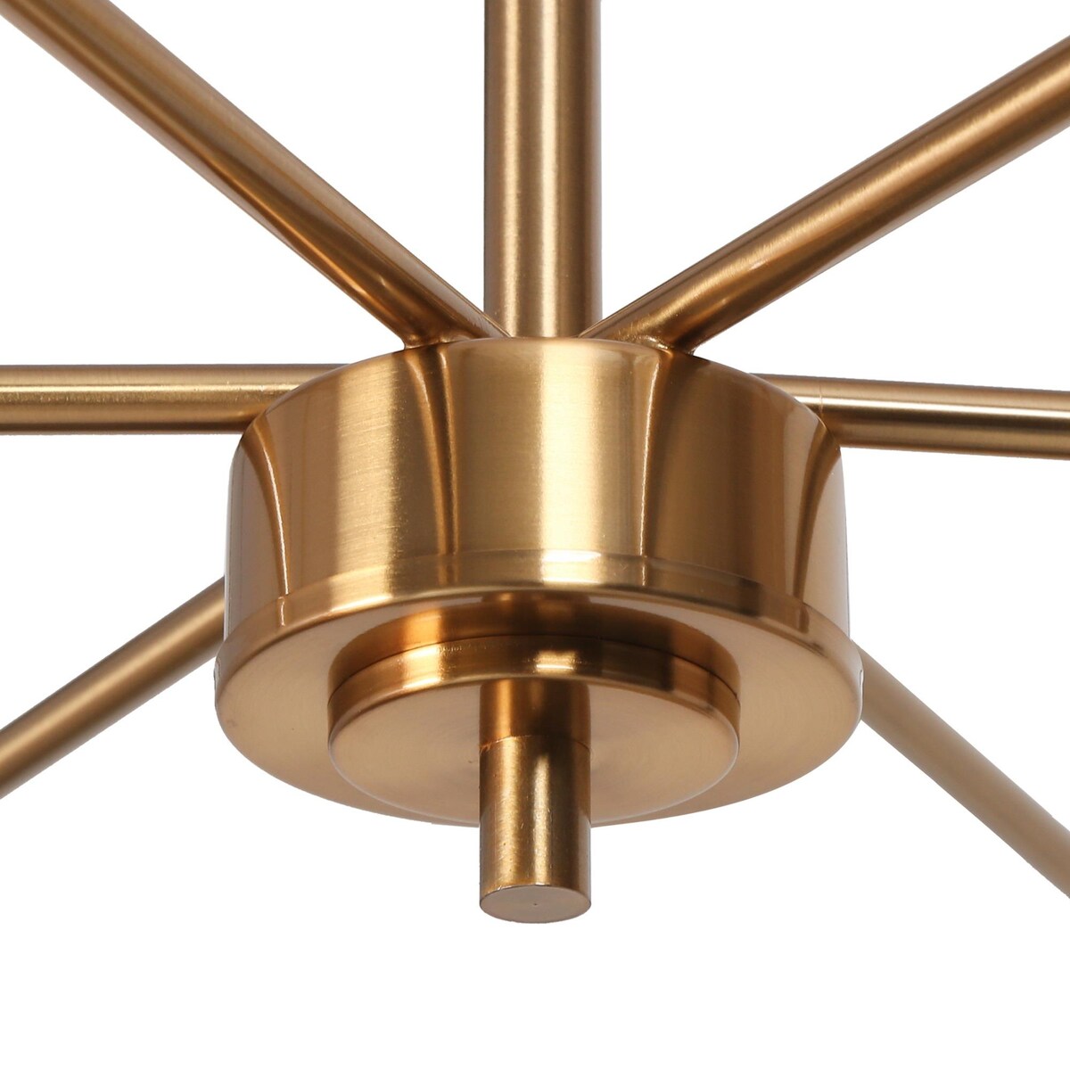 Modern Glam 6-Light Classic Candle Chandelier Gold Franch Country Wheel Dining Room Lighting