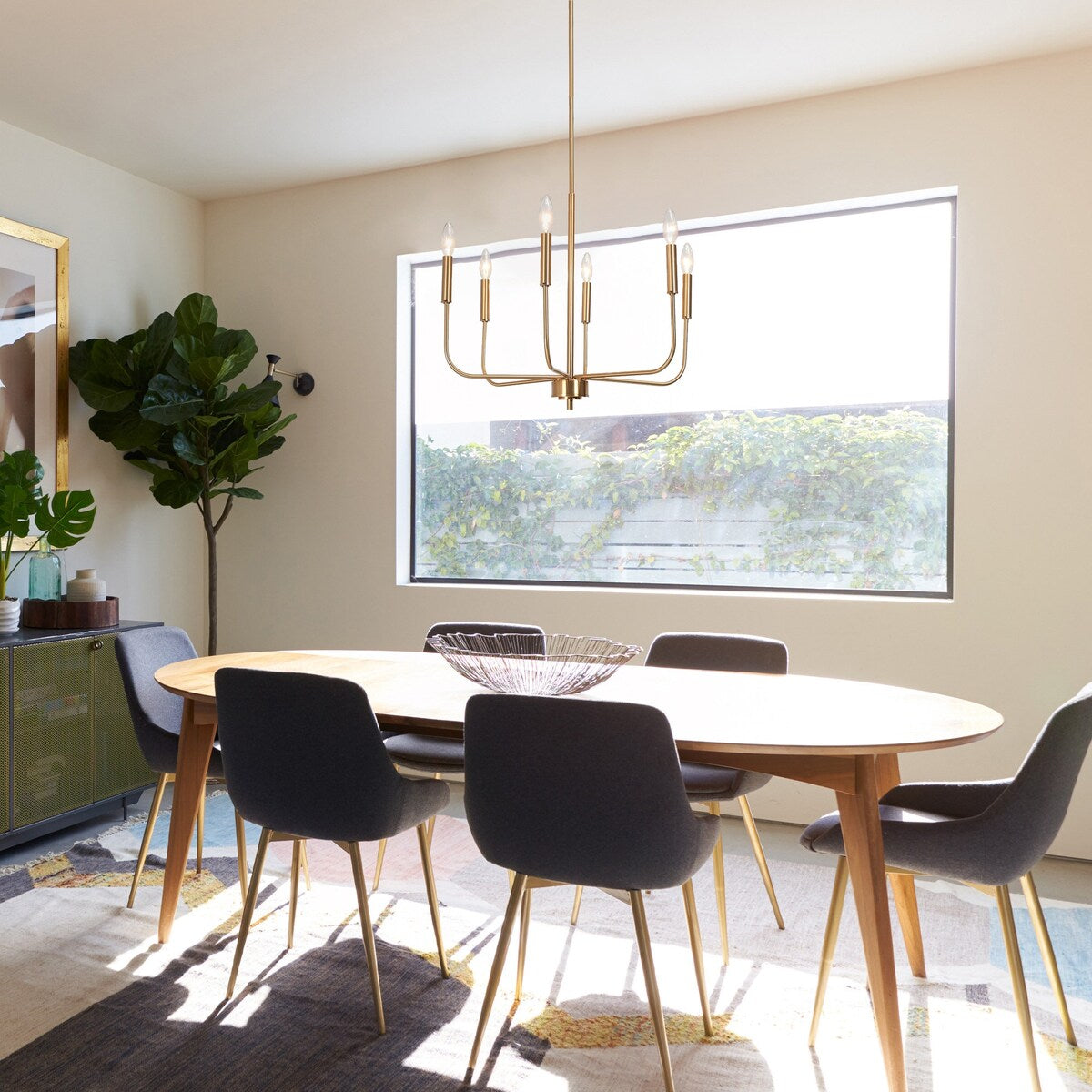 Modern Glam 6-Light Classic Candle Chandelier Gold Franch Country Wheel Dining Room Lighting