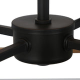 Modern Contemporary Gold Chandelier Geometric Lantern Large Kitchen Island Pendant Lights - Gold and Black - D12.5"x H 18"