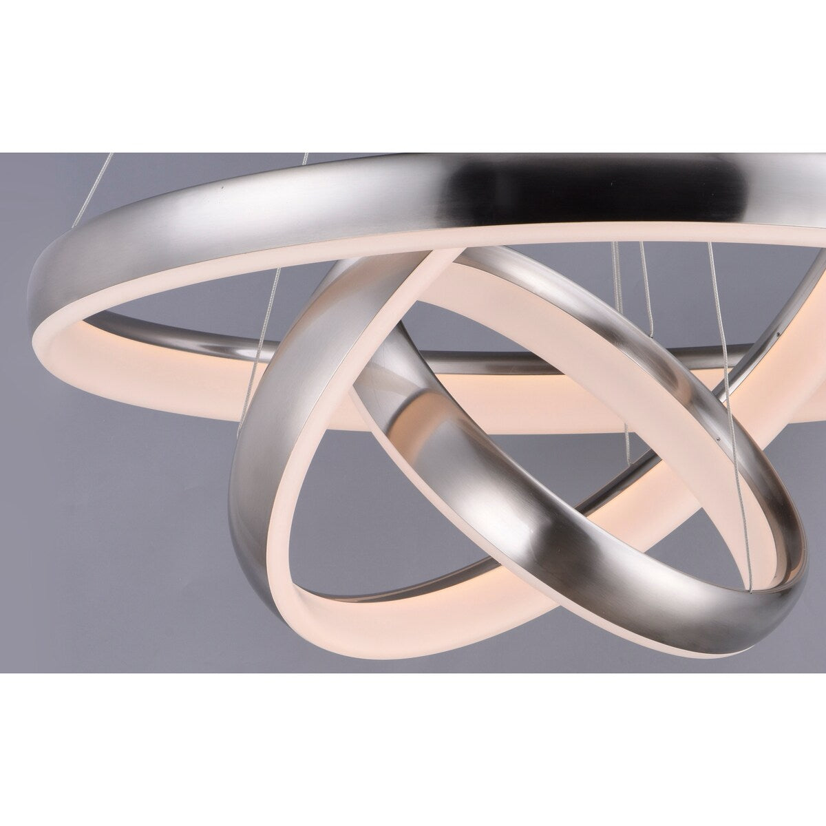 Modern Contemporary LED Pendant Blossom Natural Aged Brass - Exact Size