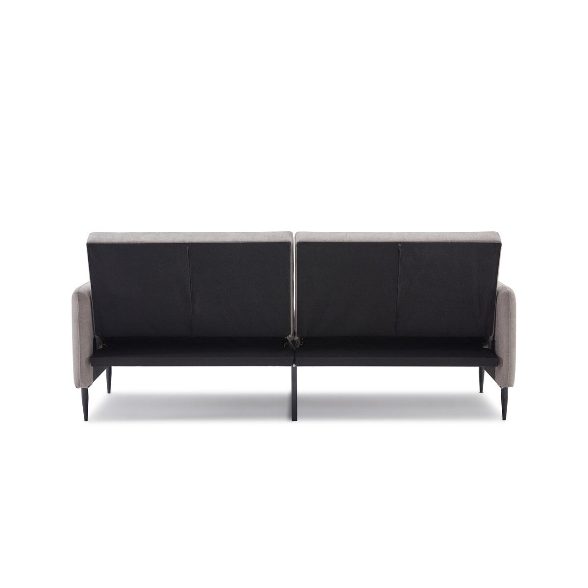 Modern Convertible Folding Futon Sofa Bed Linen Upholstered
