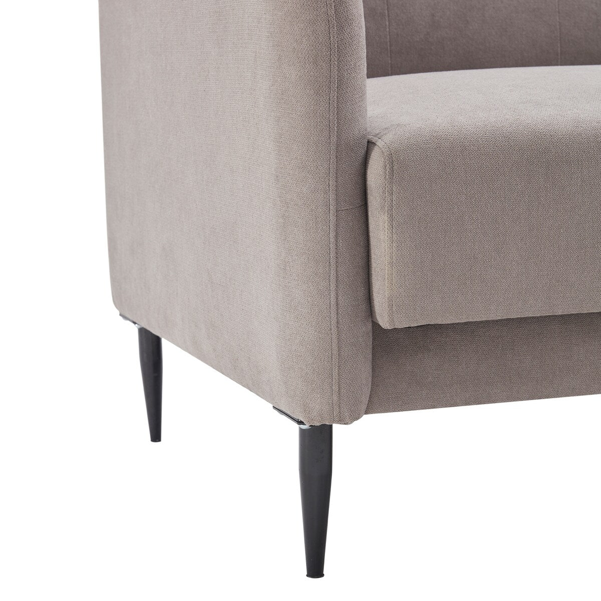 Modern Convertible Folding Futon Sofa Bed Linen Upholstered