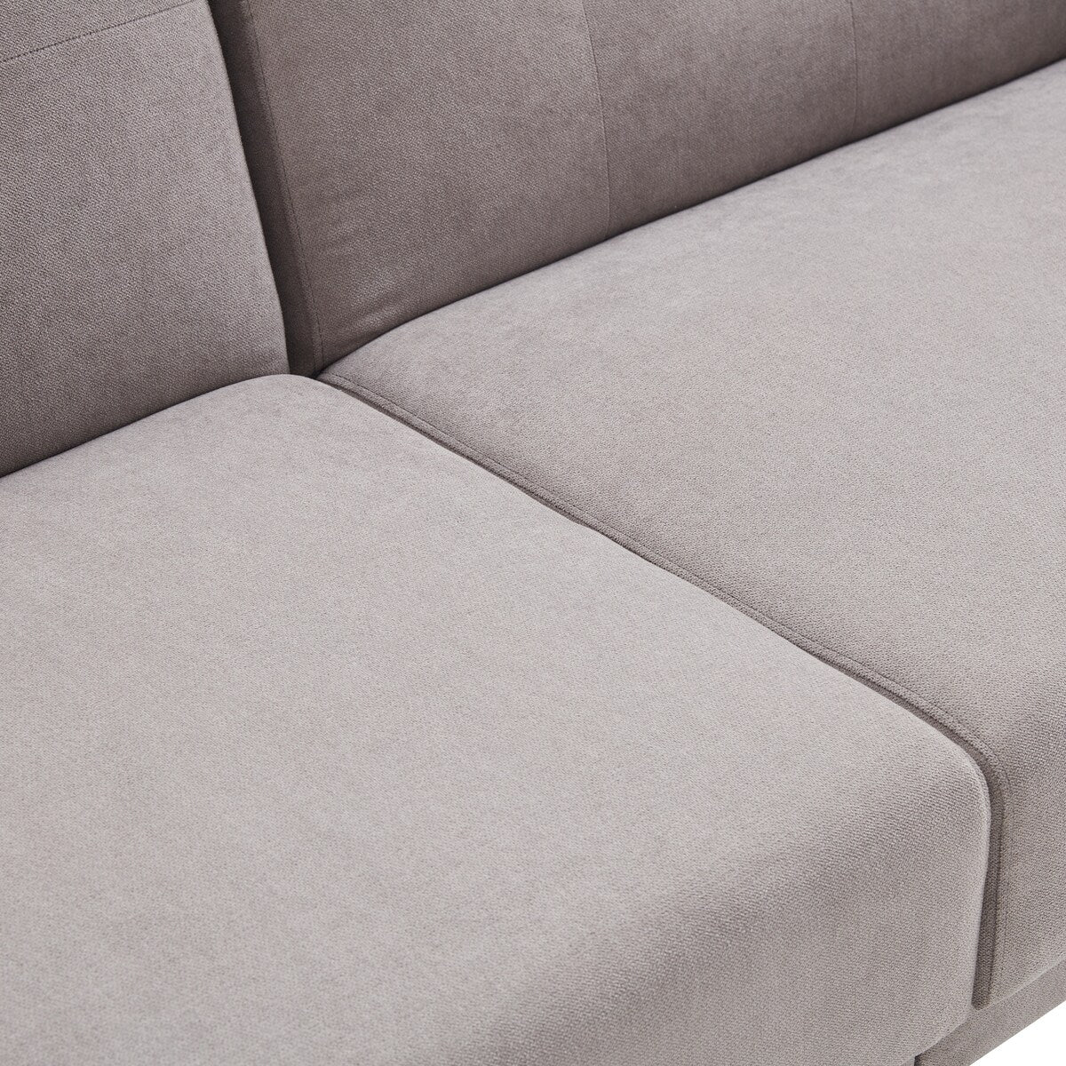 Modern Convertible Folding Futon Sofa Bed Linen Upholstered