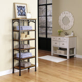 Modern Craftsman Six Tier Shelf by Home Styles